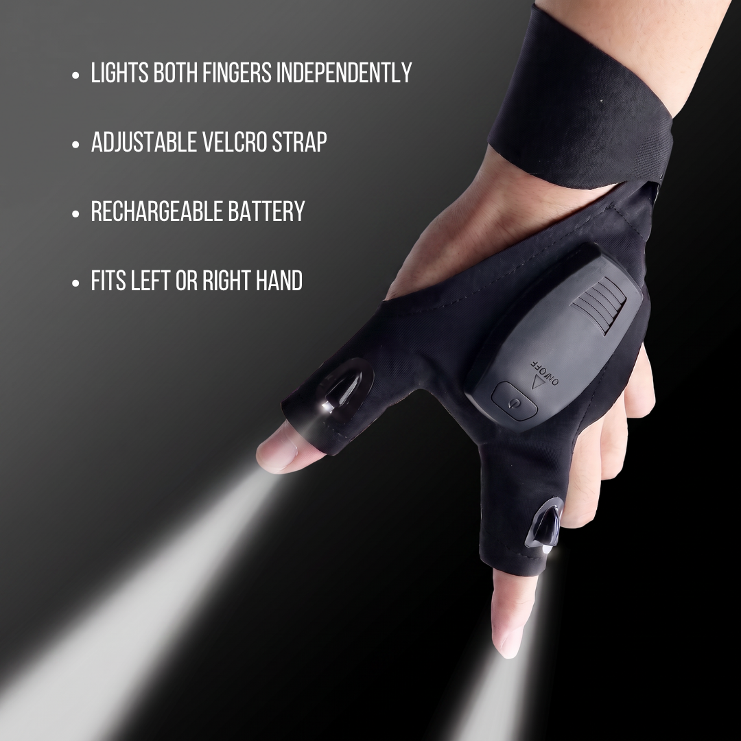 NightGrip LED Gloves